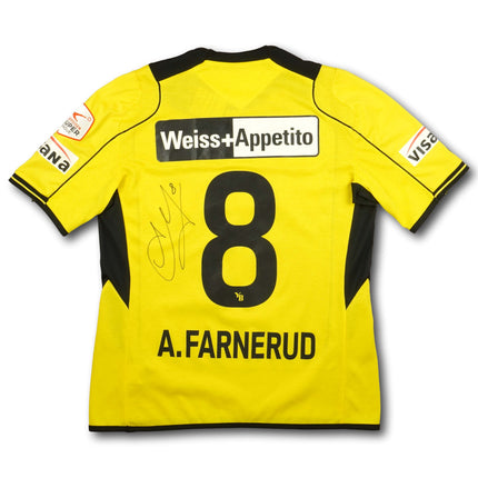 BSC Young Boys 2012-13 Trikot heim Player Issue signiert - A.FARNERUD #8 - 8/10 - [M]