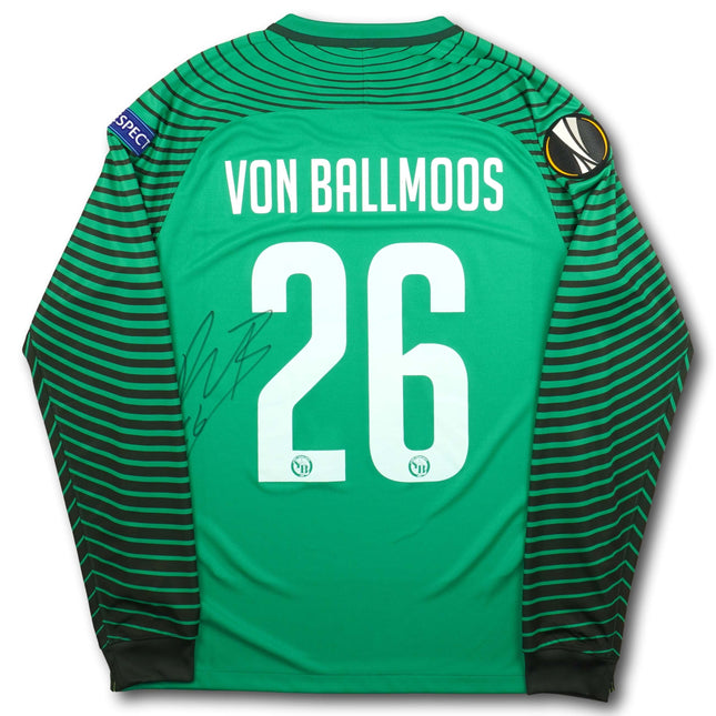 BSC Young Boys 2016-17 Trikot torhüter Player Issue signiert - L/S - VON BALLMOOS #26 - 9/10 - [L]