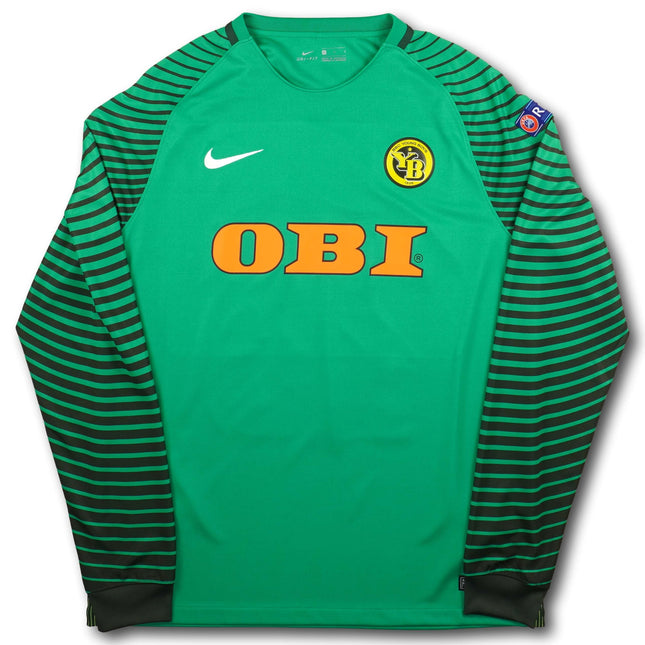 BSC Young Boys 2016-17 Trikot torhüter Player Issue signiert - L/S - VON BALLMOOS #26 - 9/10 - [L]
