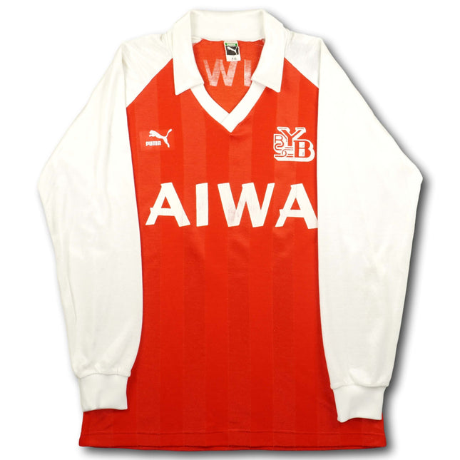 BSC Young Boys 1985-86 Trikot auswärts Player Issue Meistersaison - L/S - #7 - 6/10 - [L]