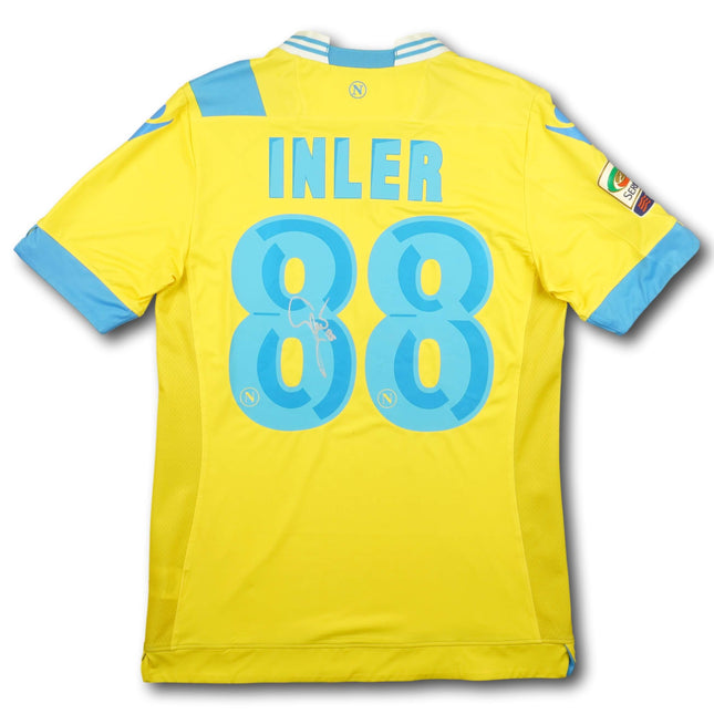 SSC Napoli 2013-14 Trikot drittes Player Issue Coppa Italia Sieger signiert - INLER #88 - 8/10 - [L]