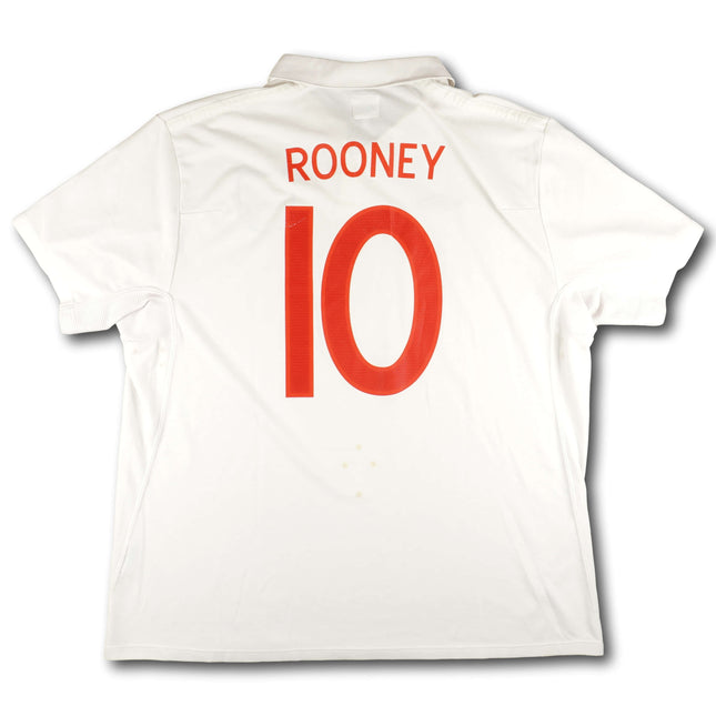 England 2010 Trikot heim - ROONEY #10 - 6/10 - [XL]