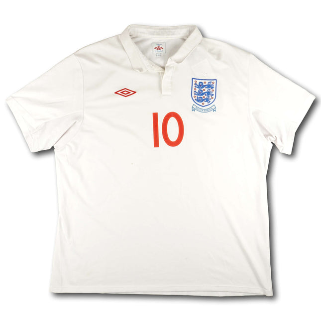 England 2010 Trikot heim - ROONEY #10 - 6/10 - [XL]