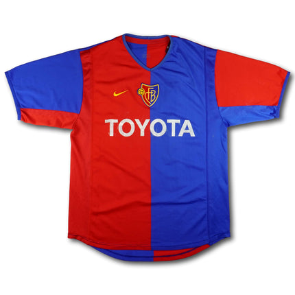 FC Basel 2002-04 Trikot heim Meistersaison (03/04) - GIMENEZ #13 - 5/10 - [L]