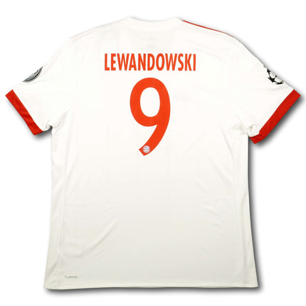 FC Bayern München 2017-18 Trikot drittes Meistersaison - LEWANDOWSKI #9 - 9/10 - [XL]