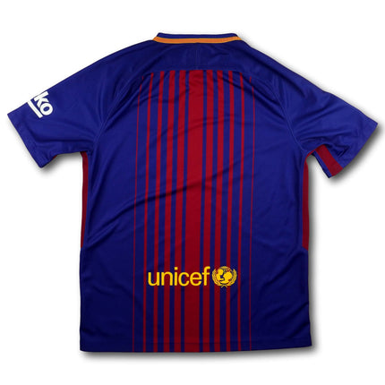 FC Barcelona 2017-18 Trikot heim Meistersaison - 9/10 - [M]