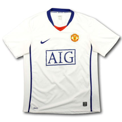 Manchester United 2008-10 Trikot auswärts Meistersaison - SCHOLES #18 - 6/10 - [M]