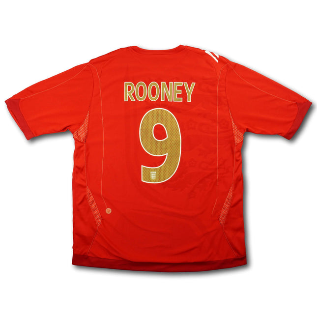England 2006 Trikot auswärts - ROONEY #9 - 9/10 - [XL]