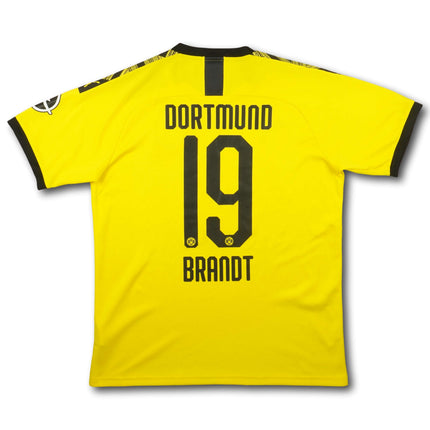 Borussia Dortmund 2019-20 Trikot heim - BRANDT #19 - 8/10 - [L]