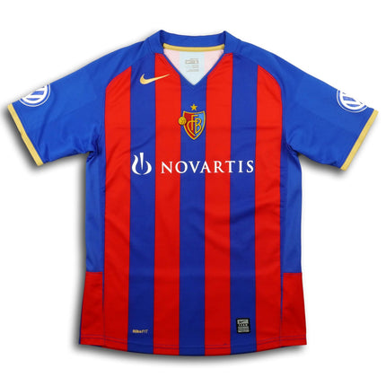 FC Basel 2008-10 Trikot heim Meister 2009/10 - 6/10 - [Kids L]