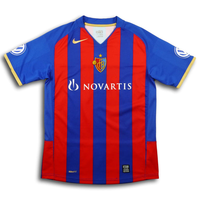 FC Basel 2008-10 Trikot heim Meister 2009/10 - 6/10 - [Kids L]