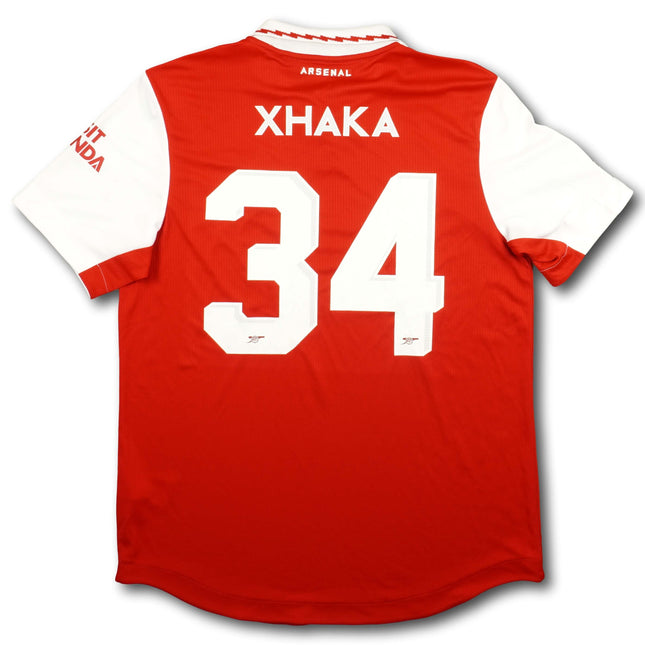 FC Arsenal 2022-23 Trikot heim Player Issue - XHAKA #34 - 9/10 - [L]