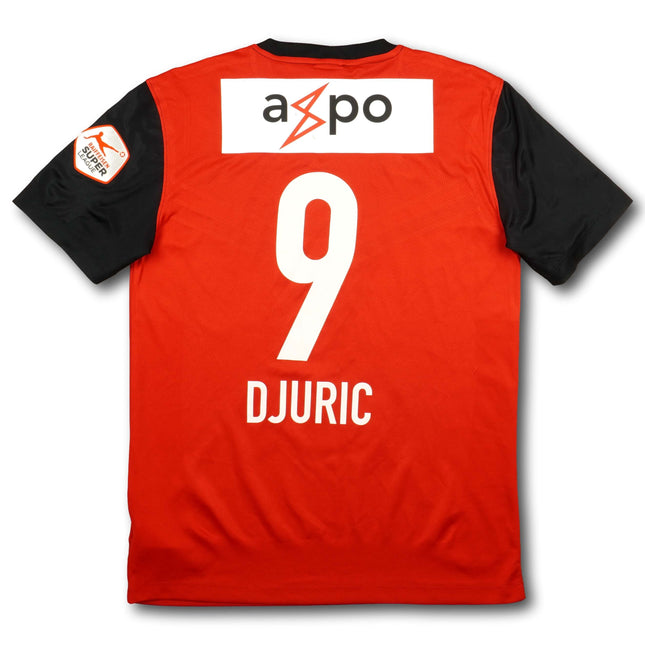 FC Aarau 2014-16 Trikot heim Player Issue - DJURIC #9 - 7/10 - [M]