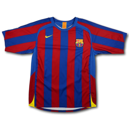 FC Barcelona 2005-06 Trikot heim Double-Sieger - MESSI #30 - 7/10 - [M]
