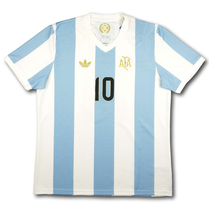 Argentinien 2024 Trikot spezial BNWT - Adidas-Jubiläum - MESSI #10 - 10/10 - [XL]