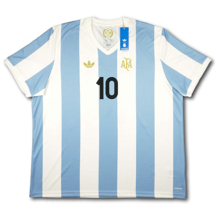Argentinien 2024 Trikot spezial Adidas-Jubiläum & BNWT - MESSI #10 - 10/10 - [3XL]