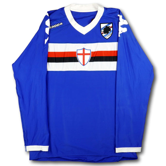 Sampdoria Genua 2010-11 Trikot heim - L/S - 7/10 - [L]