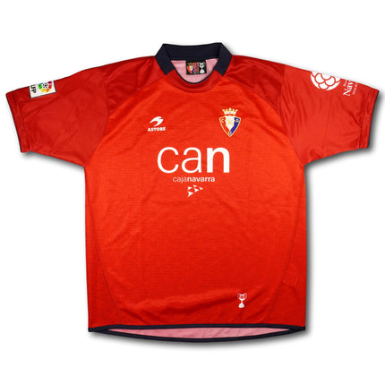 Osasuna 2004-05 Trikot spezial "Copa Del Rey"-Spezialtrikot - 9/10 - [XL]