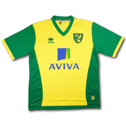 Norwich City 2013-14 Trikot heim - 8/10 - [L]