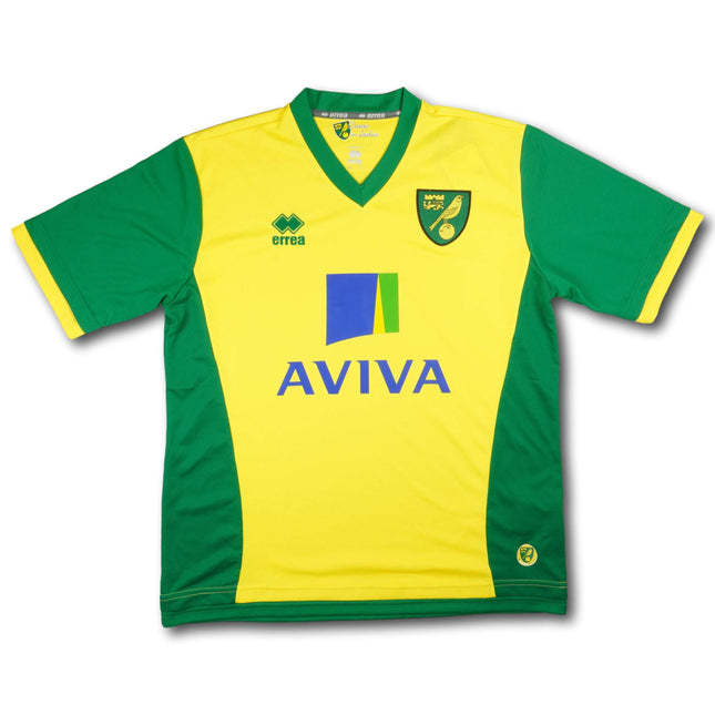 Norwich City 2013-14 Trikot heim - 8/10 - [L]