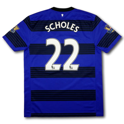 Manchester United 2011-13 Trikot heim Meistersaison (12/13) - SCHOLES #22 - 7/10 - [L]