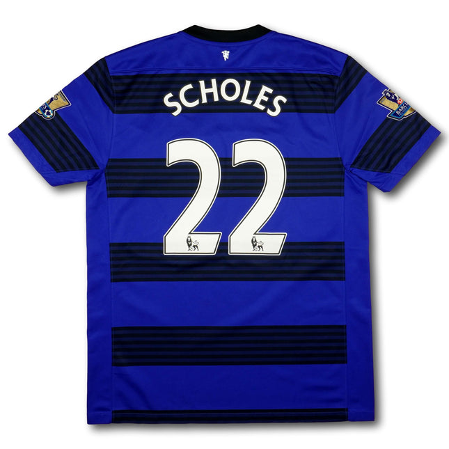 Manchester United 2011-13 Trikot heim Meistersaison (12/13) - SCHOLES #22 - 7/10 - [L]