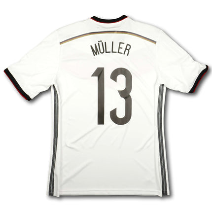 Deutschland 2014 Trikot heim WM-Sieger - MÜLLER #13 - 9/10 - [L]