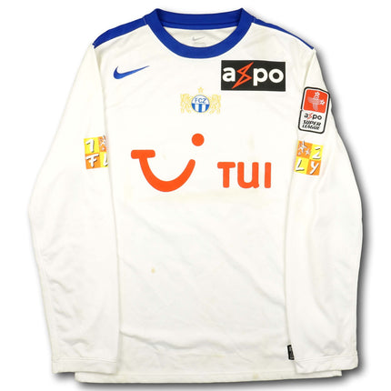 FC Zürich 2009-11 Trikot heim Player Issue signiert - L/S - PH. KOCH #16 - 6/10 - [L]
