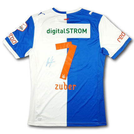 GC Zürich 2012-13 Trikot heim Player Issue Cupsieger signiert - ZUBER #7 - 6/10 - [L]