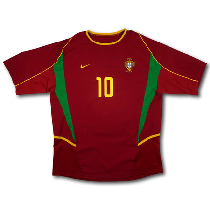 Portugal 2002 Trikot heim - RUI COSTA #10 - 8/10 - [L]