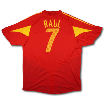 Spanien 2004 Trikot heim - RAUL #7 - 9/10 - [XL]