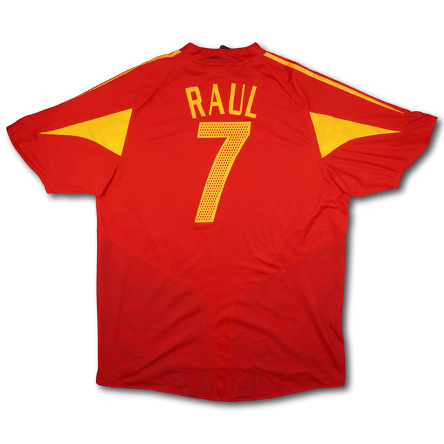 Spanien 2004 Trikot heim - RAUL #7 - 9/10 - [XL]