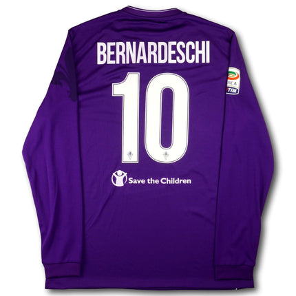 ACF Fiorentina 2015-16 Trikot heim - L/S - BERNADESCHI #10 - 9/10 - [XL]