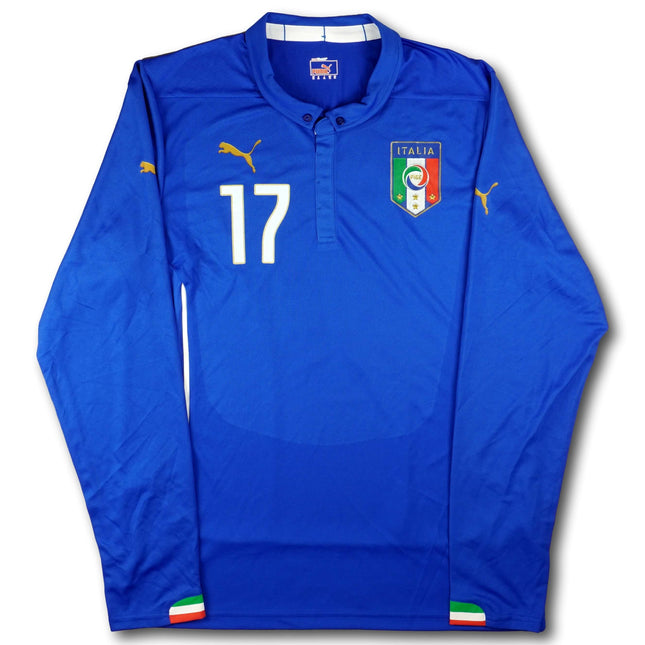 Italien 2014 Trikot heim - L/S - #17 - 9/10 - [XL]