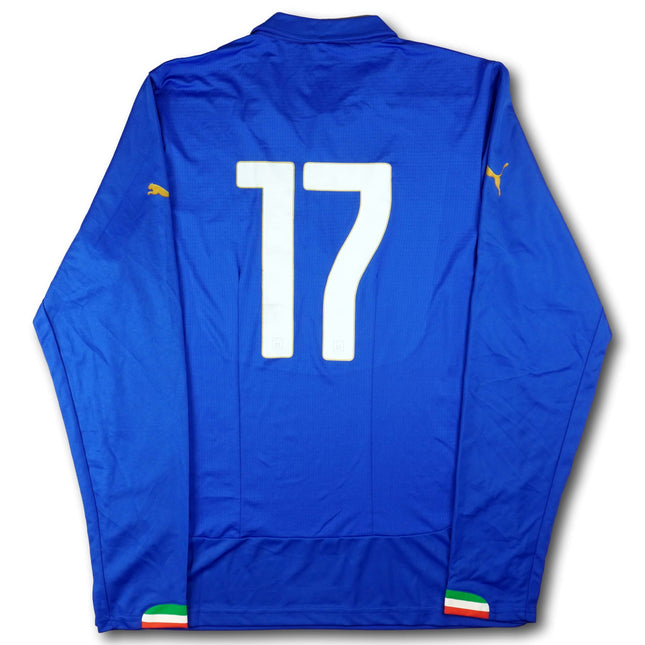 Italien 2014 Trikot heim - L/S - #17 - 9/10 - [XL]