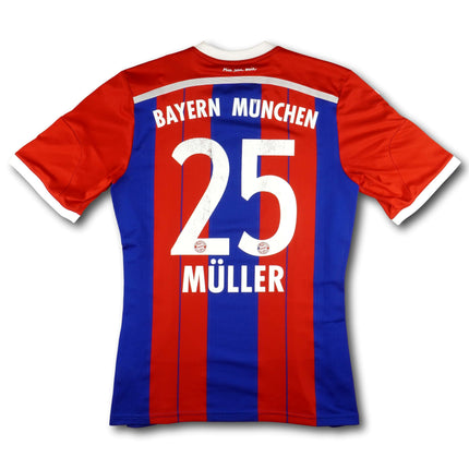 FC Bayern München 2014-15 Trikot heim Meistersaison - MÜLLER #25 - 6/10 - [M]