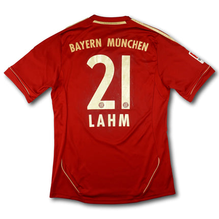 FC Bayern München 2012-13 Trikot heim Triple-Saison - LAHM #21 - 5/10 - [M]