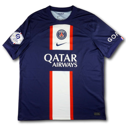 Paris Saint-Germain 2022-23 Trikot heim Meistersaison - MBAPPÉ #7 - 8/10 - [XL]