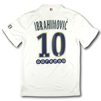 Paris Saint-Germain 2014-15 Trikot auswärts Meistersaison - IBRAHIMOVIĆ #10 - 7/10 - [S]