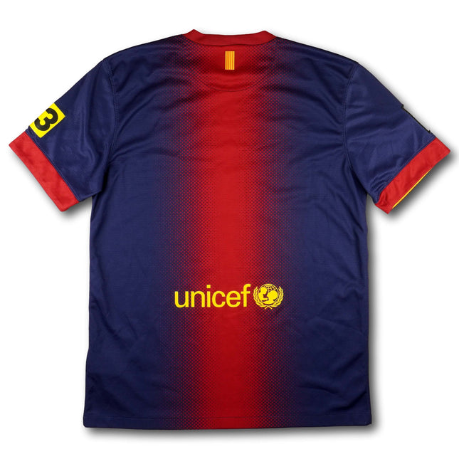 FC Barcelona 2012-13 Trikot heim Meistersaison - 8/10 - [M]