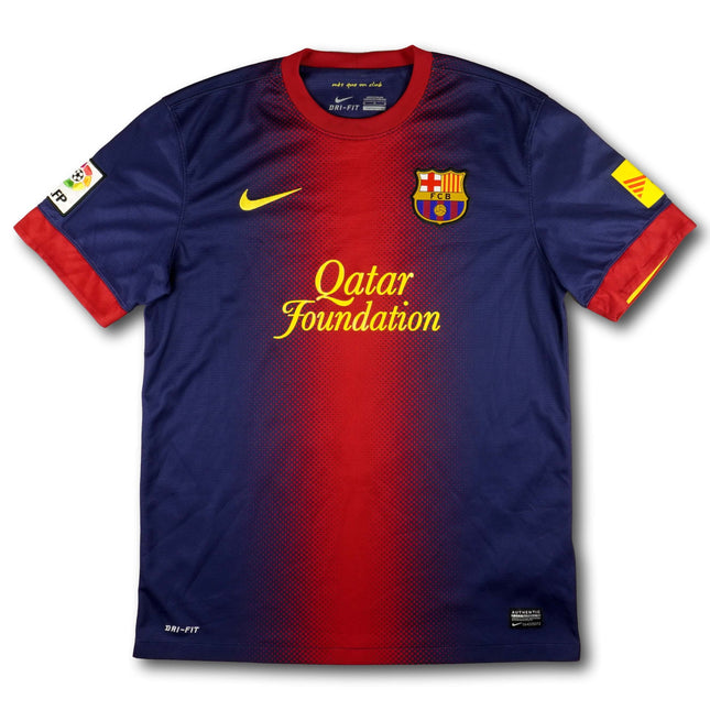 FC Barcelona 2012-13 Trikot heim Meistersaison - 8/10 - [M]