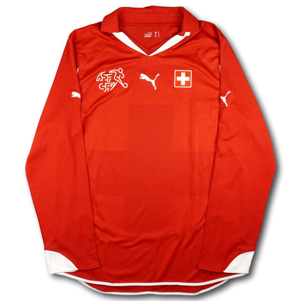 Schweiz 2010 Trikot heim - L/S - 8/10 - [L]