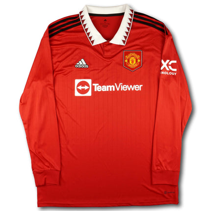 Manchester United 2022-23 Trikot heim - L/S - 9/10 - [XL]