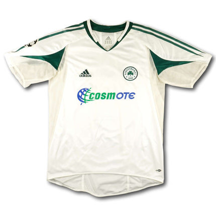 Panathinaikos Athen 2004-05 Trikot auswärts Player Issue - MUNCH #6 - 7/10 - [L]