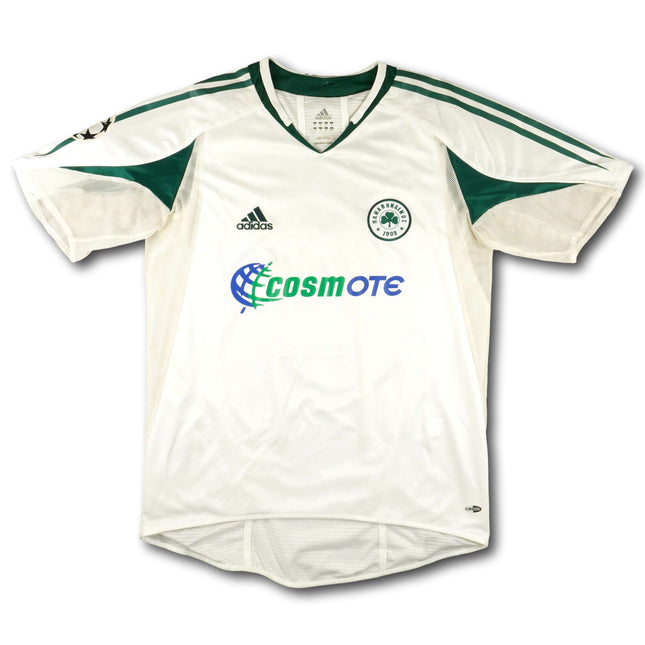 Panathinaikos Athen 2004-05 Trikot auswärts Player Issue - MUNCH #6 - 7/10 - [L]