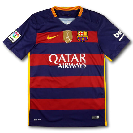 FC Barcelona 2015-16 Trikot heim Double-Sieger - A.INIESTA #8 - 9/10 - [S]