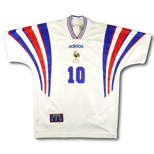 Frankreich 1996 Trikot auswärts - ZIDANE #10 - 8/10 - [S]