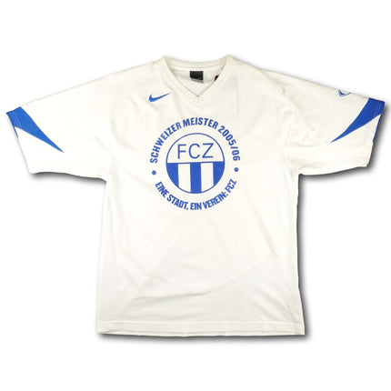 FC Zürich 2005-06 Trikot fan Meistersaison 2005-06 - 8/10 - [M]