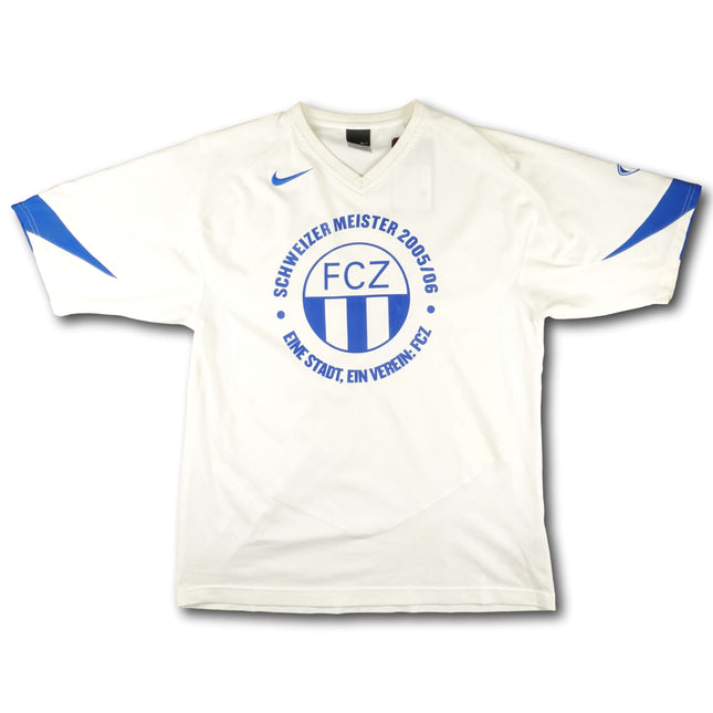 FC Zürich 2005-06 Trikot fan Meistersaison 2005-06 - 8/10 - [M]