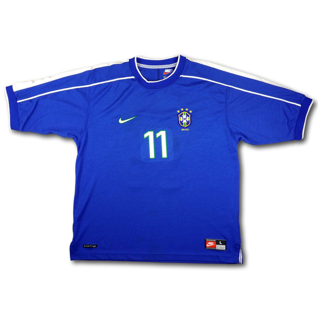 Brasilien 1998 Trikot auswärts - ROMARIO #11 - 8/10 - [L]